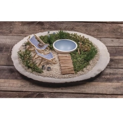 Leżak - mini akcesoria ogrodowe